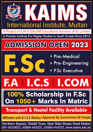 best college for fsc pre medical in multan, KAIMS College